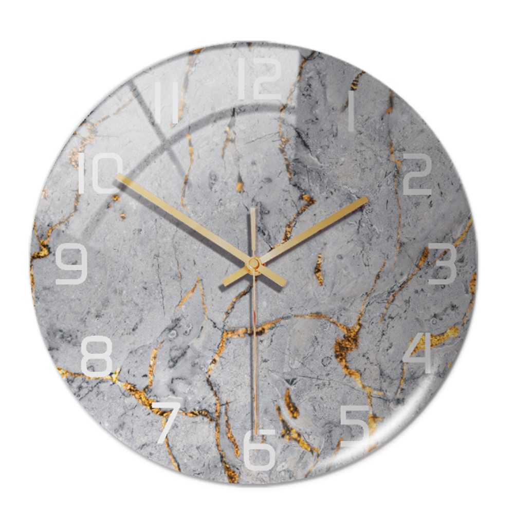 Marble Texture Wall Clock