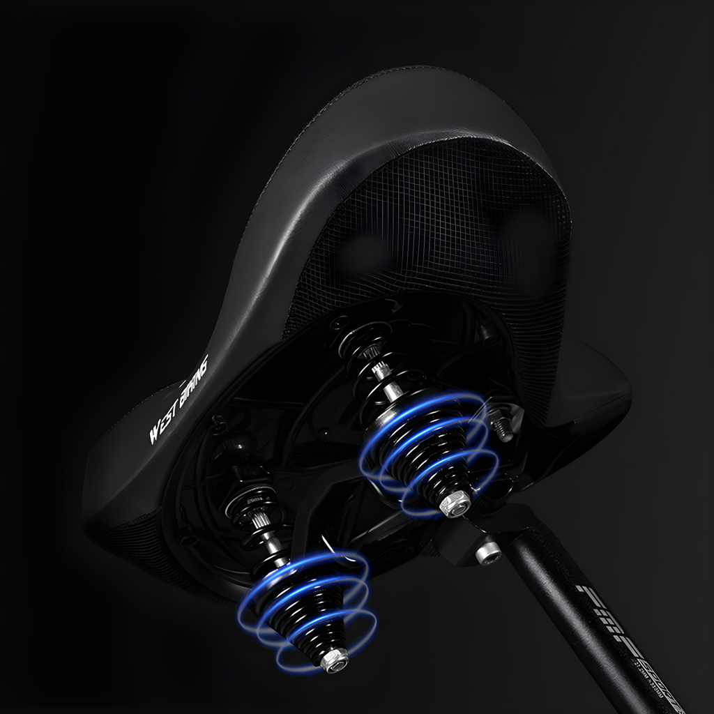 Wide Bike Saddle For Road And City Bikes