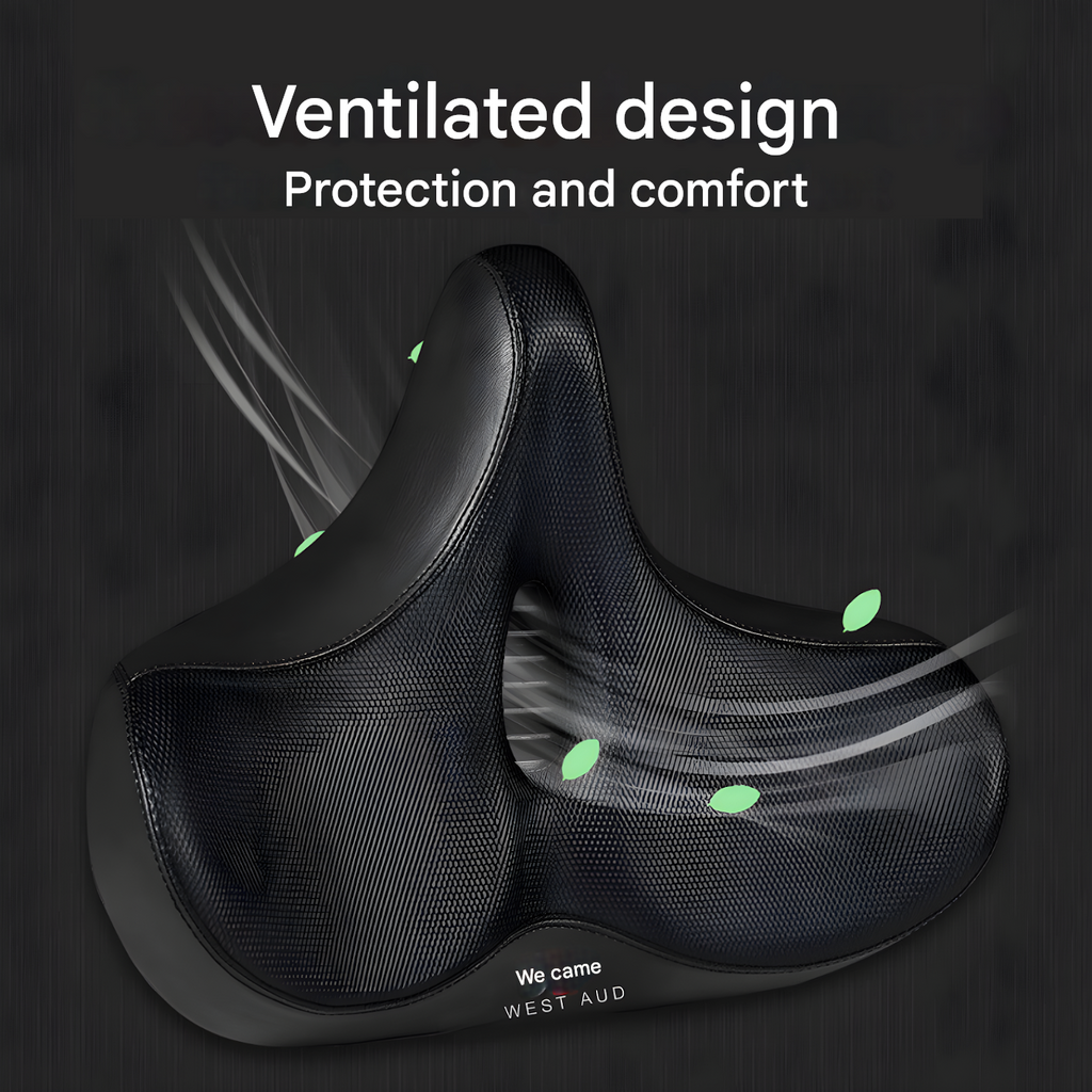 Wide Bike Saddle For Road And City Bikes