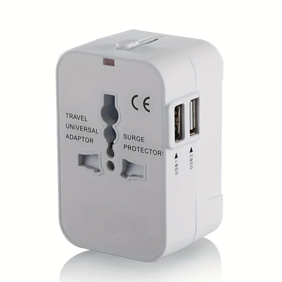 Universal Travel Adapter With USB Ports