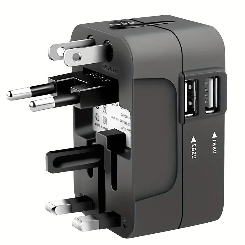 Universal Travel Adapter With USB Ports