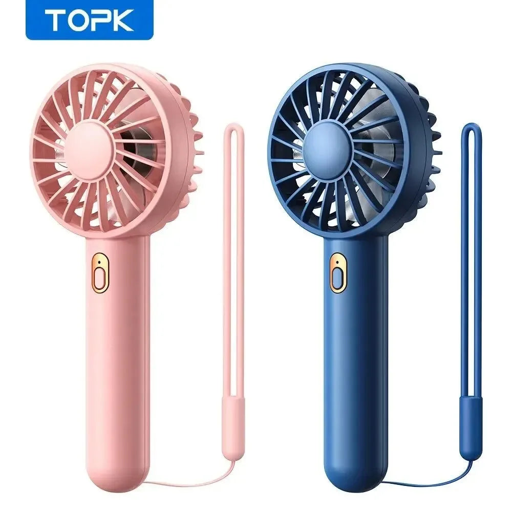 1800mAh Three-Speed USB Handheld Fan