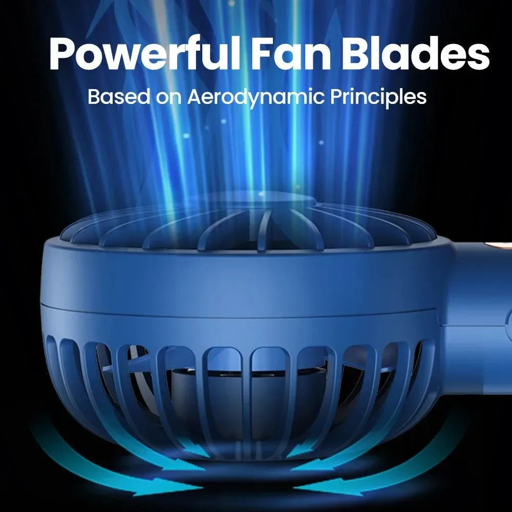 1800mAh Three-Speed USB Handheld Fan