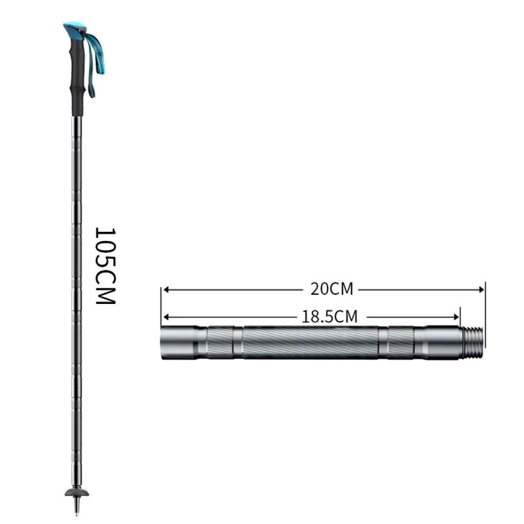 Foldable Trekking Poles - Treksurvive