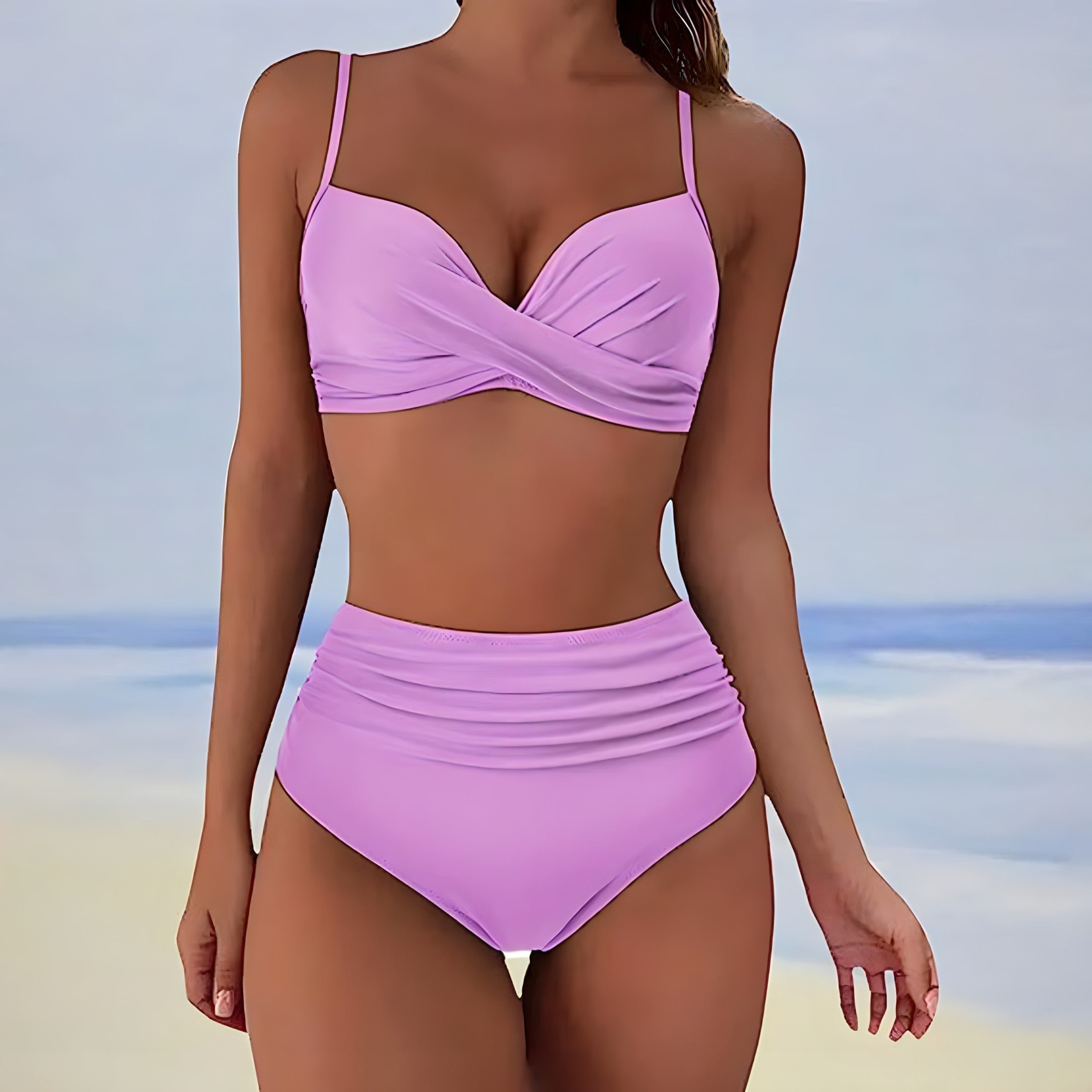 High Waist Bikini With A Fit