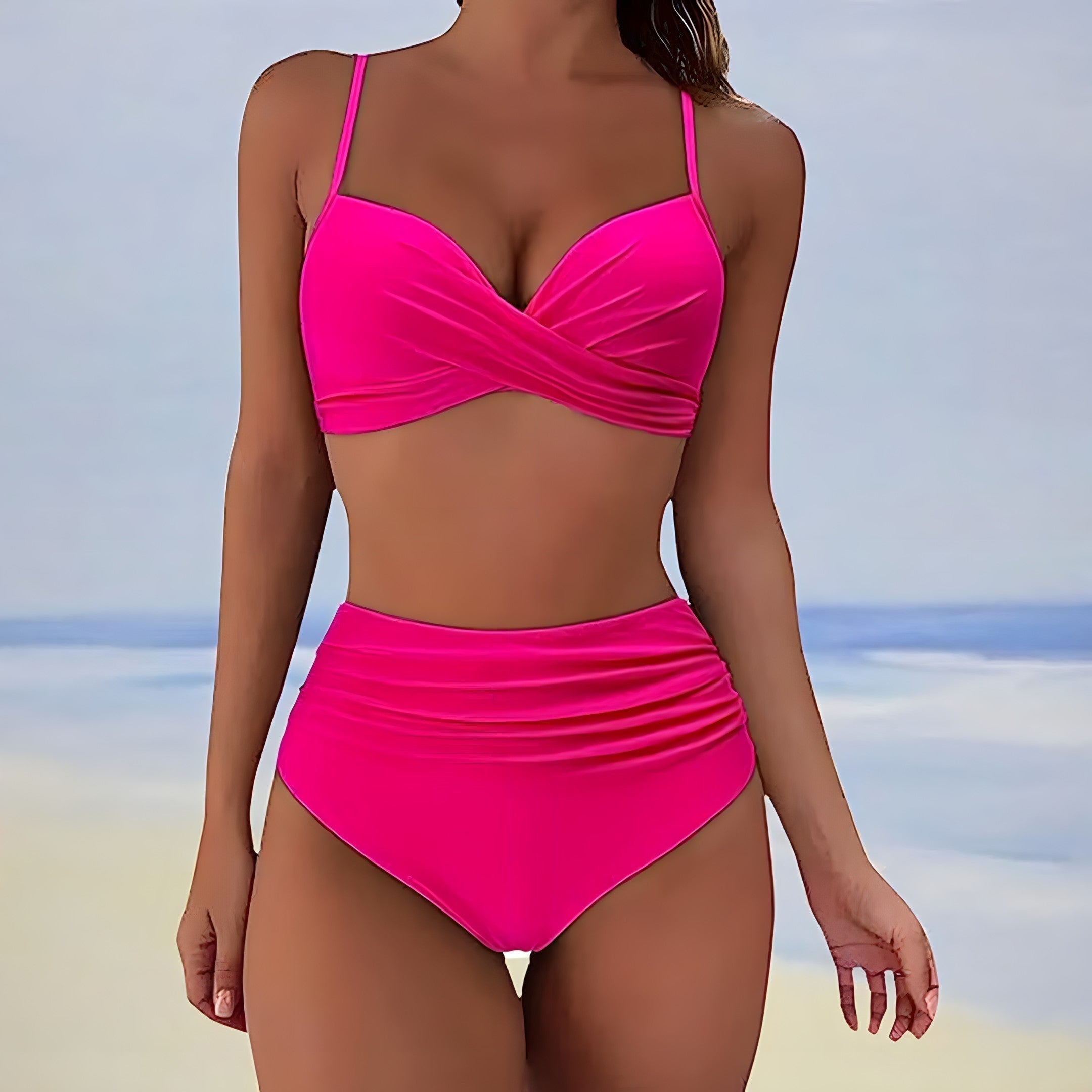High Waist Bikini With A Fit