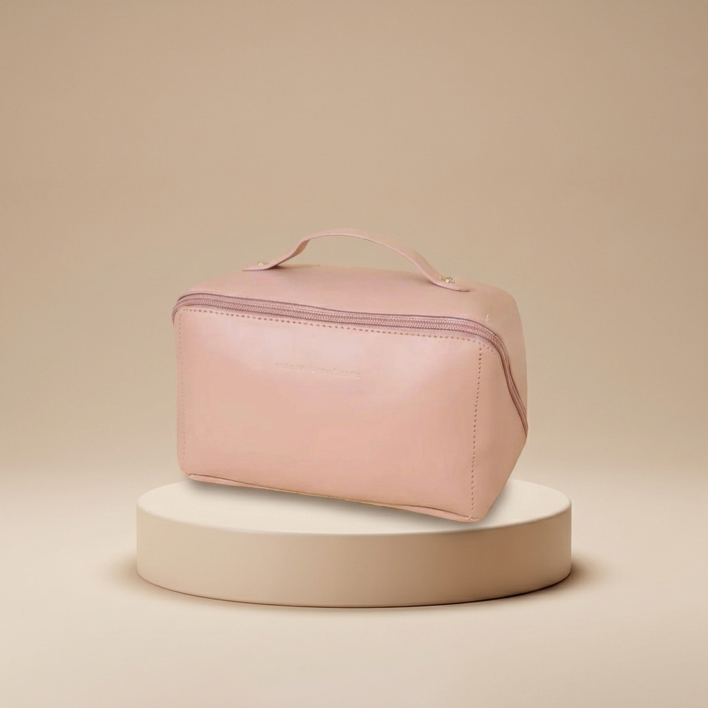 Makeup Toiletry Travel Bag | Organizer Large Cosmetic Pouch